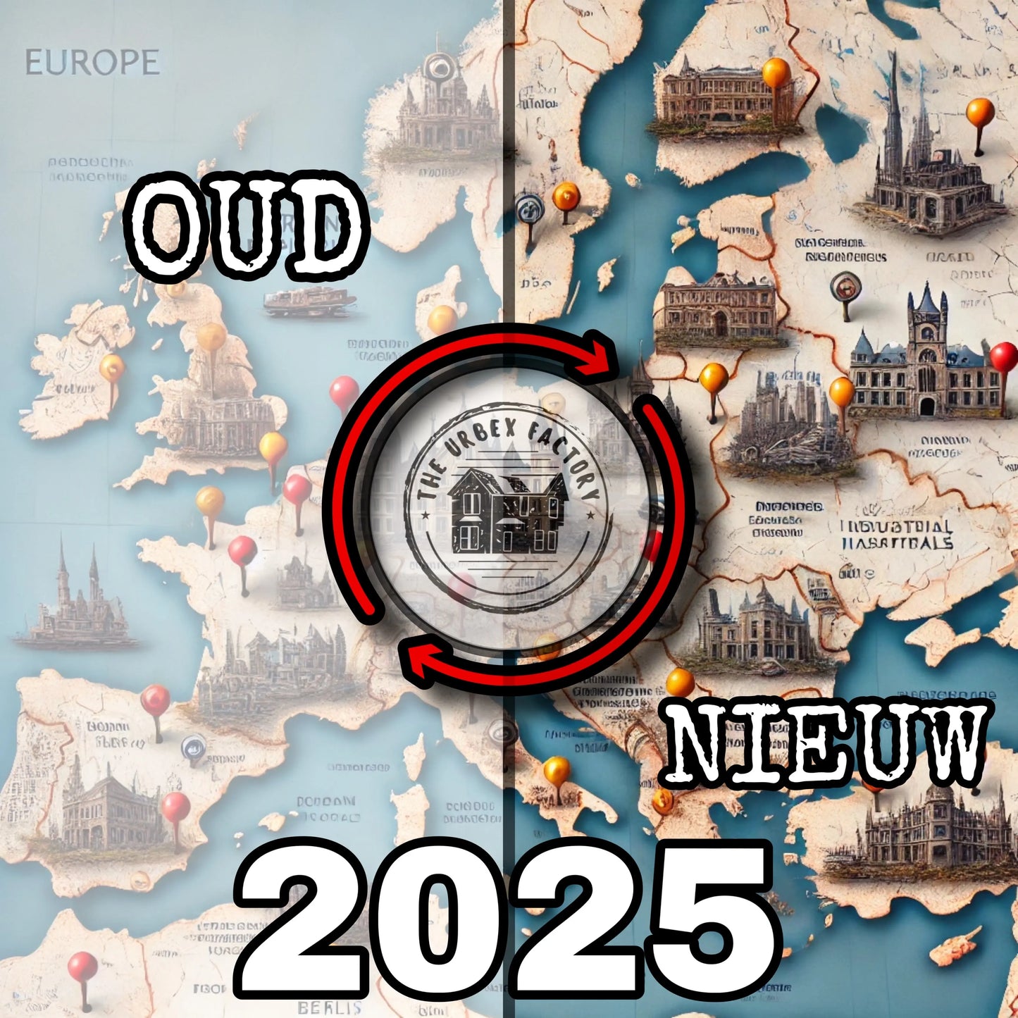 Map Upgrade 2025 The Urbex Factory