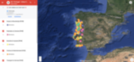 Portugal Urbex Kaart - 350+ Locaties