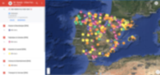 Spanje Urbex Kaart - 450+ Locaties