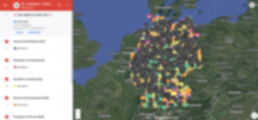 Duitsland Urbex Kaart - 6.000+ Locaties