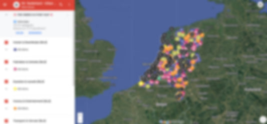 Nederland Urbex Kaart - 750+ Locaties