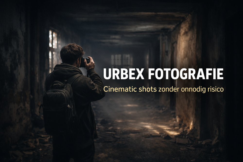 Zo maak je betere urbex foto’s (zonder jezelf in gevaar te brengen)