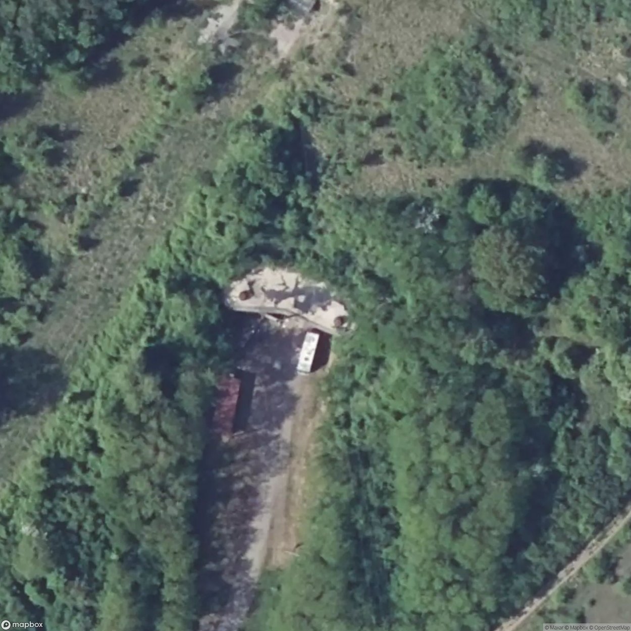 Bunker Entrance Munitions Grand Ouvrage Anzeling [FRA]