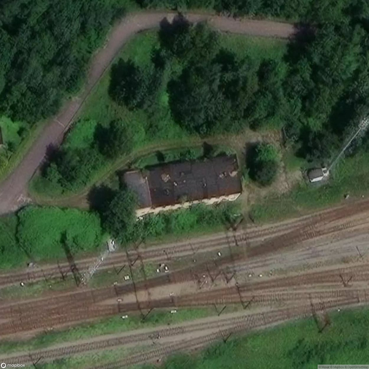 Rail Infrastructure Abandoned Railway Building [POL] #29784