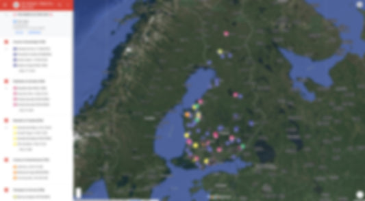 Finland Urbex Kaart - 250+ Locaties