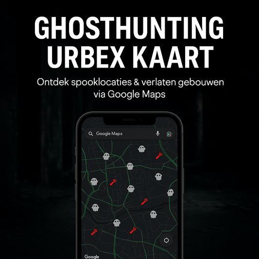 Ghosthunting Urbex Kaart