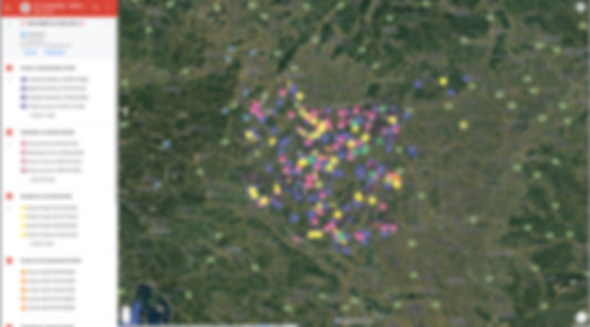 Hongarije Urbex Kaart - 1000+ Locaties