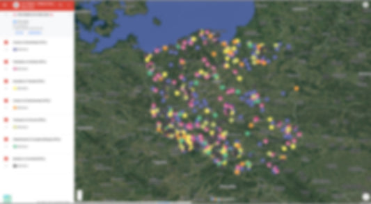 Polen Urbex Kaart - 1600+ Locaties