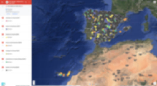 Spanje Urbex Kaart - 12.100+ Locaties