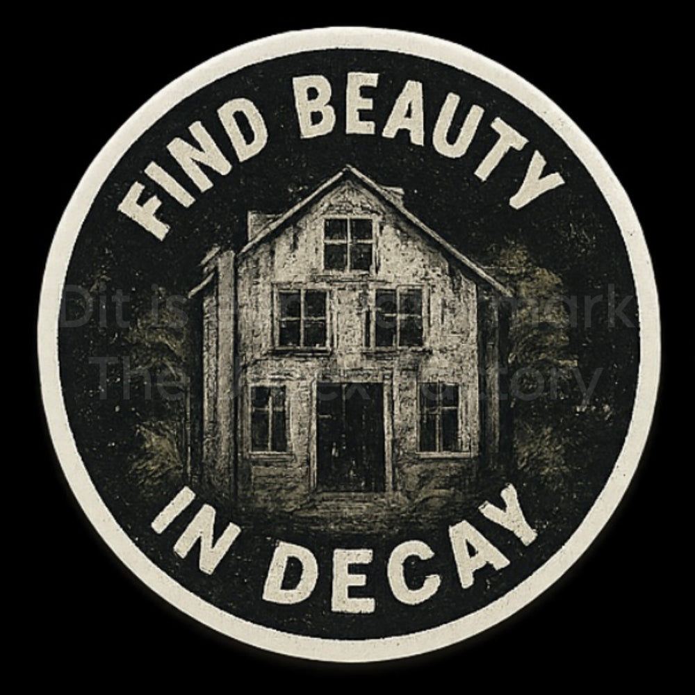 Find Beauty in Decay - Sticker