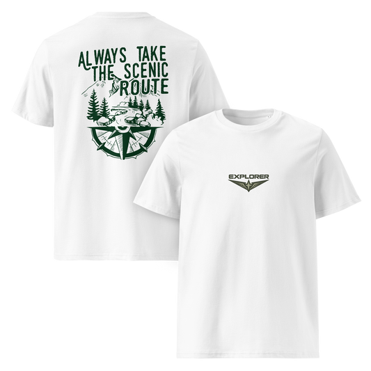 Always Take The Scenic Route T-Shirt – Urbex Explorer Style