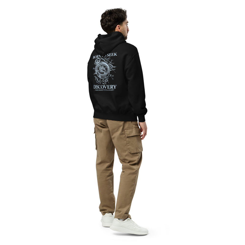 Born To Seek Discovery – Urbex Hoodie - Black