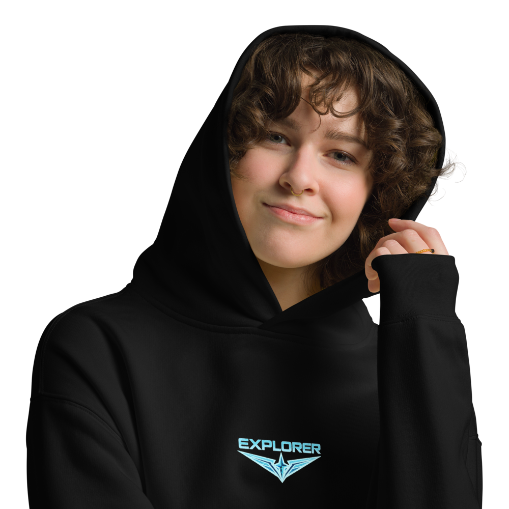 The Journey Is The Reward Hoodie – Urbex Explorer Style - Black