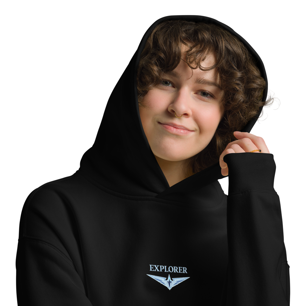 Born To Seek Discovery – Urbex Hoodie - Black