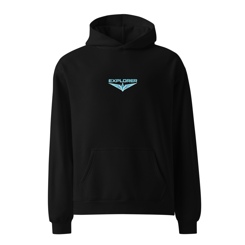 The Journey Is The Reward Hoodie – Urbex Explorer Style - Black