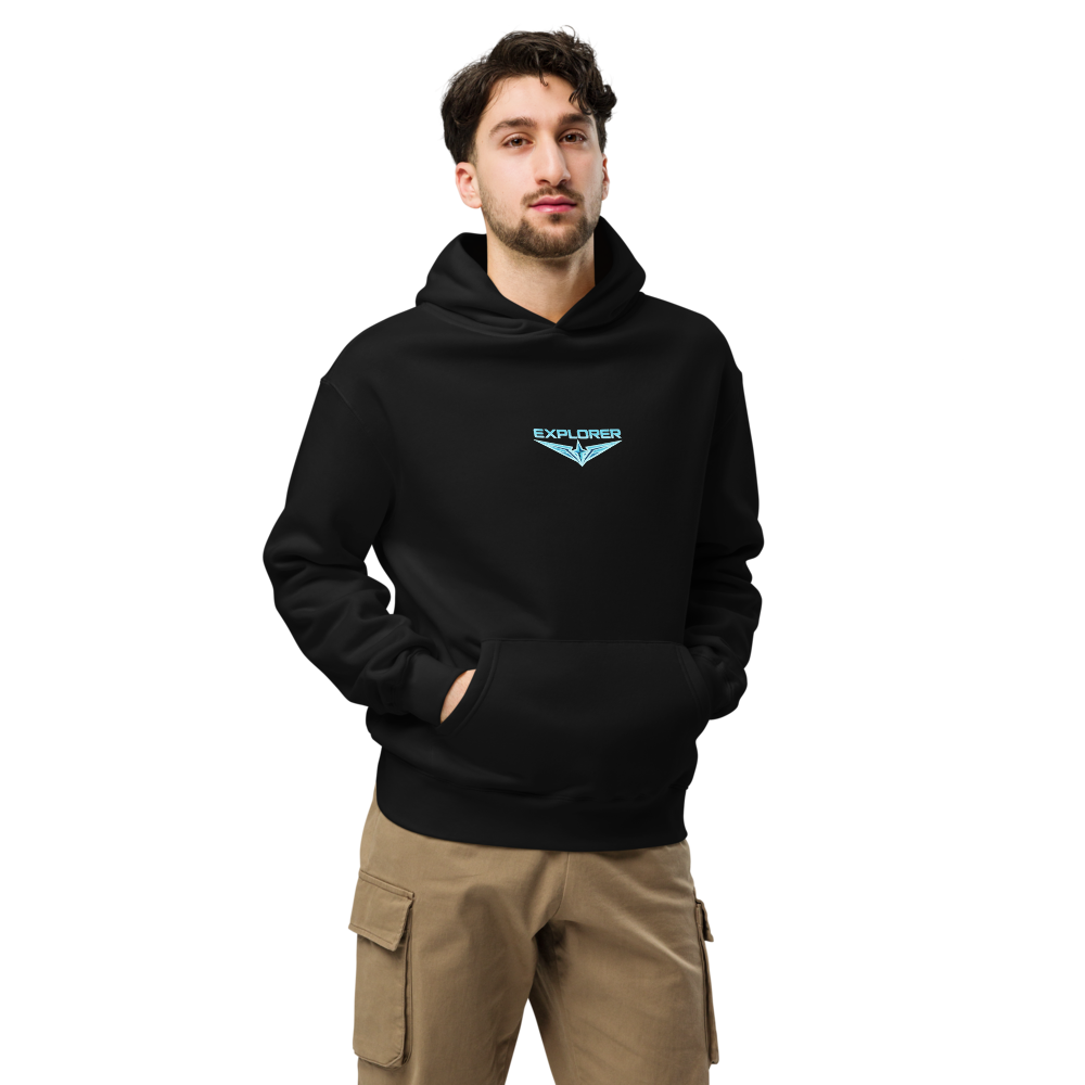 The Journey Is The Reward Hoodie – Urbex Explorer Style - Black