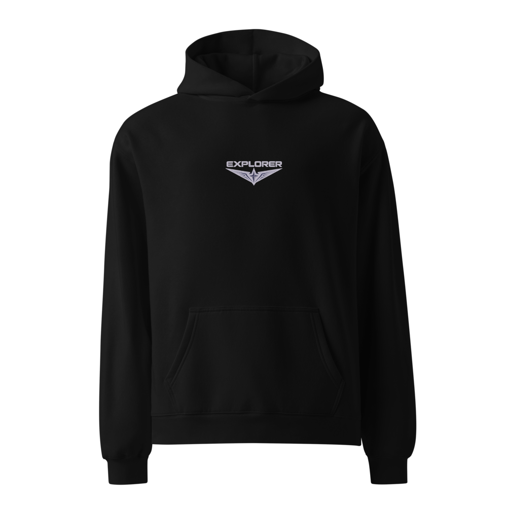 Always Take The Scenic Route Hoodie – Urbex Explorer Style - Black