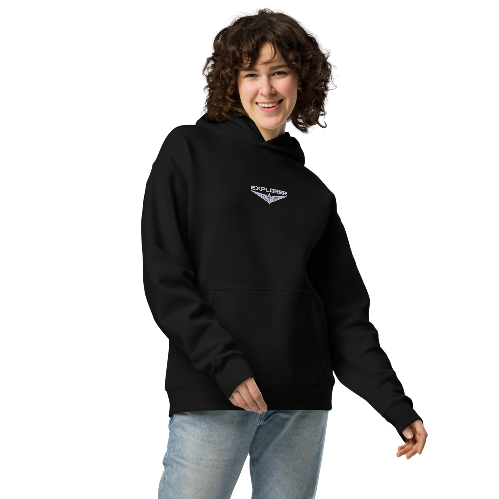 Always Take The Scenic Route Hoodie – Urbex Explorer Style - Black