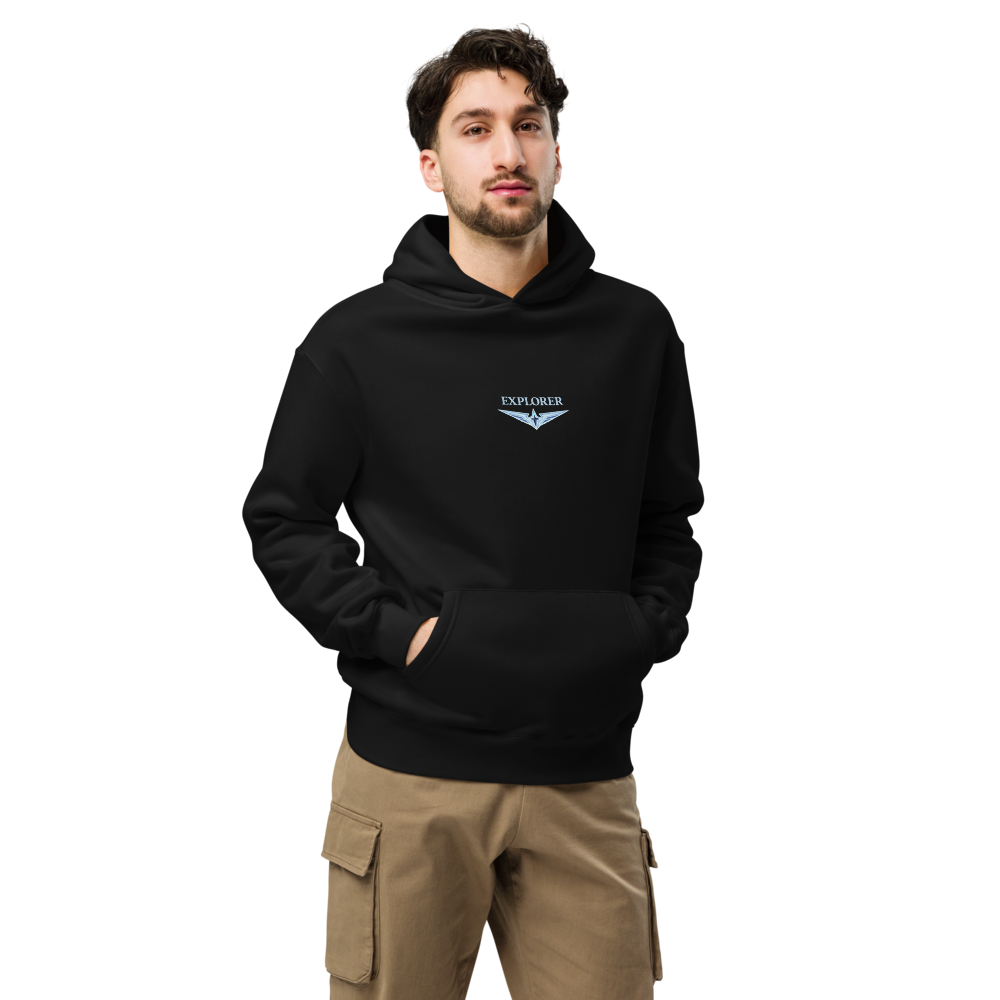 Born To Seek Discovery – Urbex Hoodie - Black